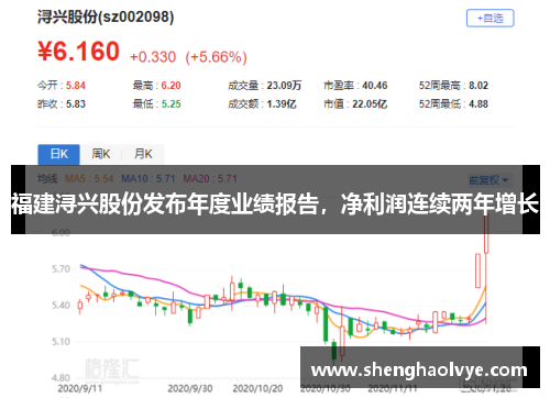 福建浔兴股份发布年度业绩报告，净利润连续两年增长